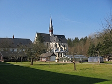Marienstatt Chor der Klosterkirche und Ansicht von Osten